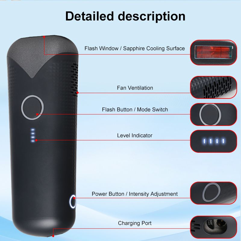 AO1001 IPL Hair Removal Device