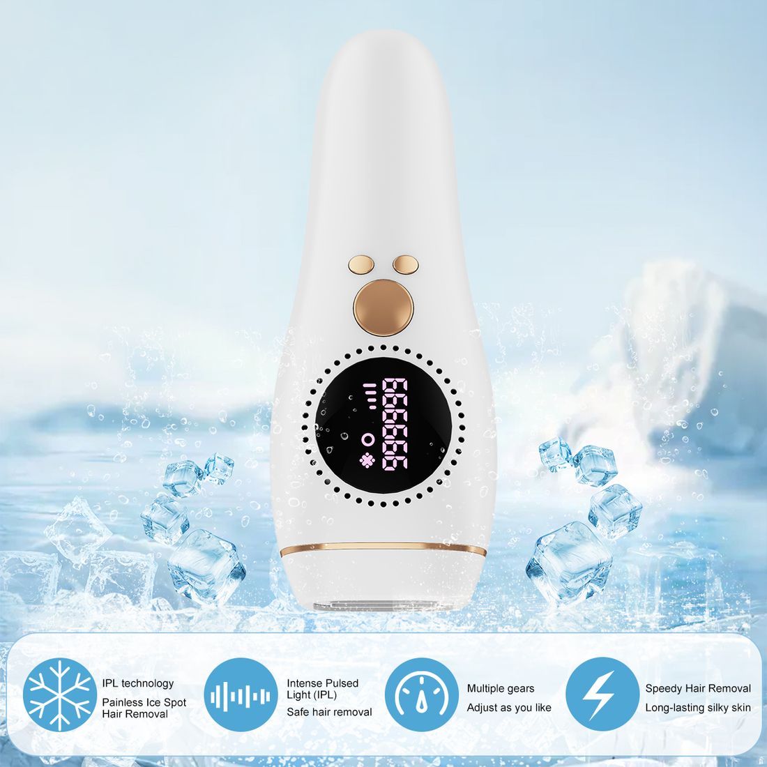 AOD3 Curved Ice-Cooling IPL