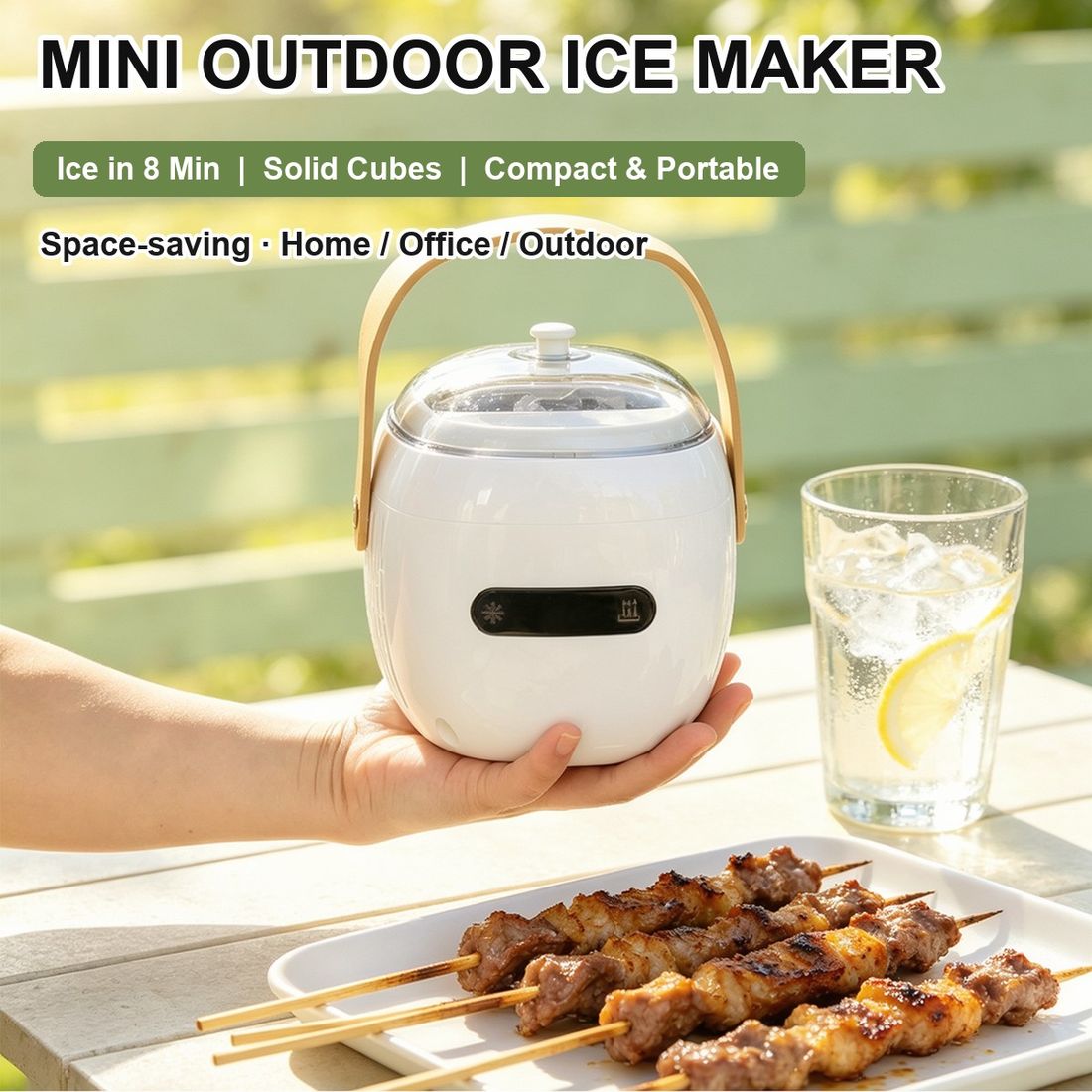 AOICE01 Mini Portable Ice Maker