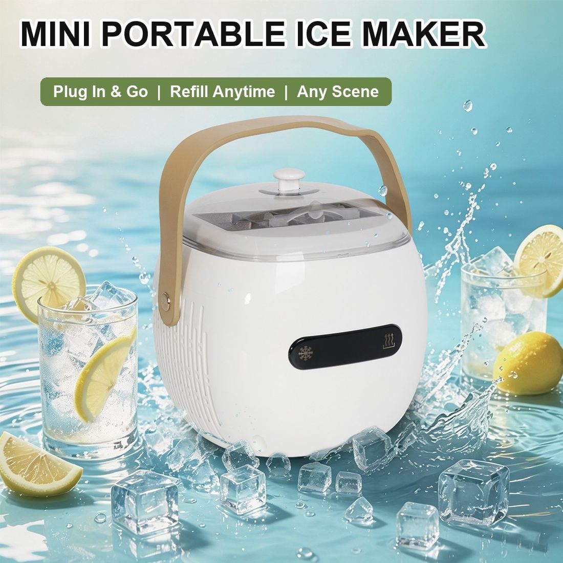 AOICE01 Mini Portable Ice Maker