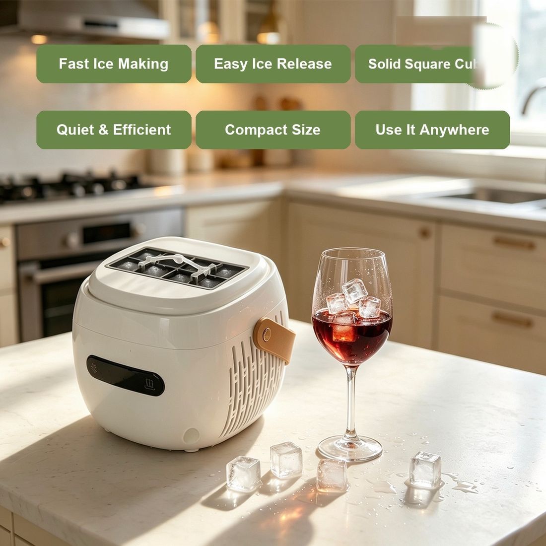 AOICE01 Mini Portable Ice Maker
