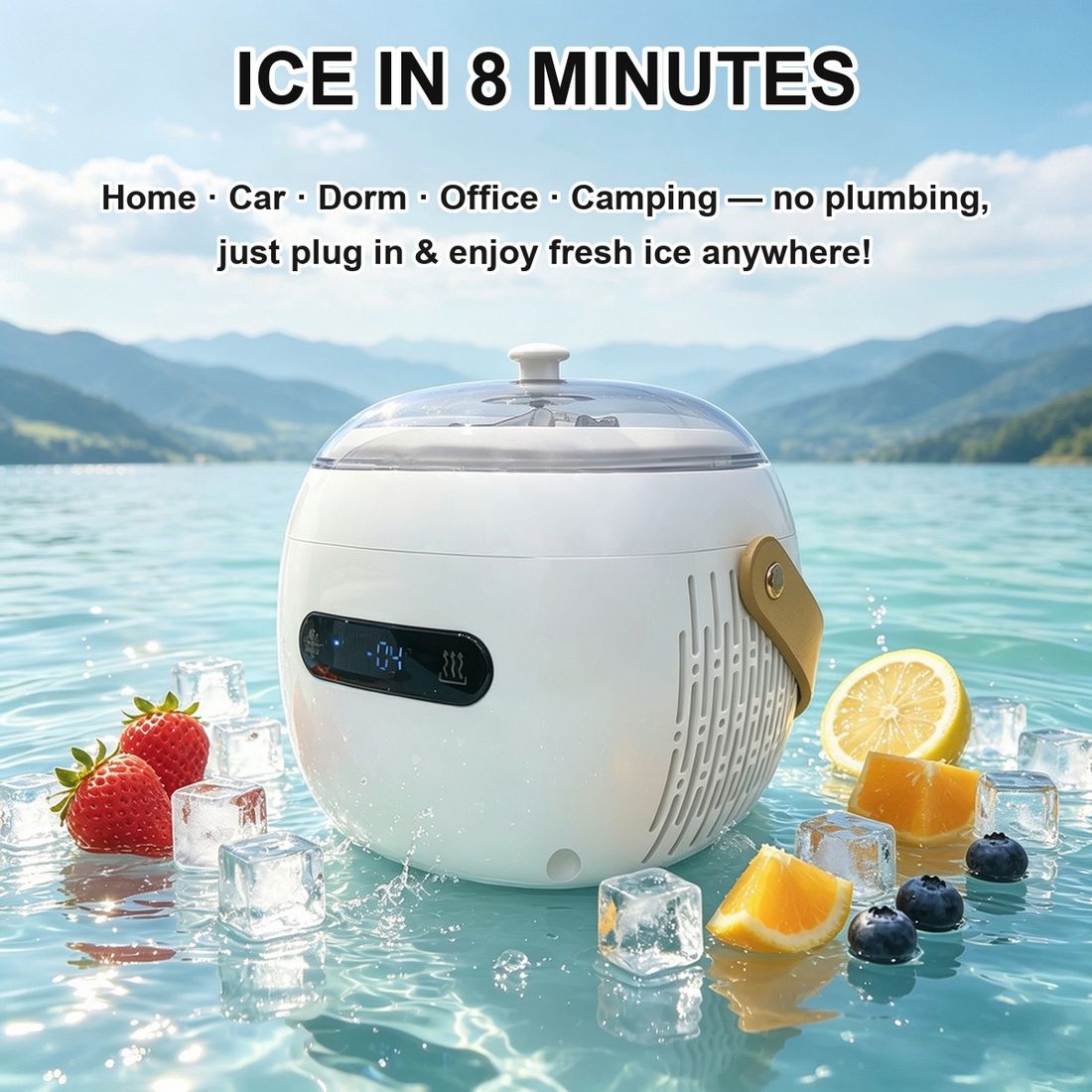 AOICE01 Mini Portable Ice Maker